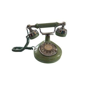 Vtg Western Electric Rotary Dial French Princess Corded Phone Retro